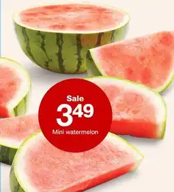 Target Mini watermelon offer