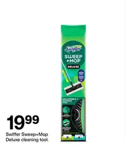 Target Swiffer Sweep+Mop Deluxe cleaning tool offer