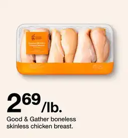 Target Good & Gather boneless skinless chicken breast offer