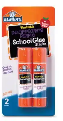 Target Elmer's 2-ct. purple glue sticks offer