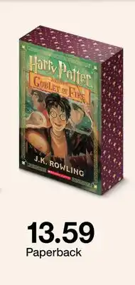 Target HARRY POTTER AND THE GOBLET OF FIRE offer