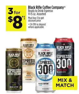 Dollar General Black Rifle Coffee Company Ready to Drink Espresso offer