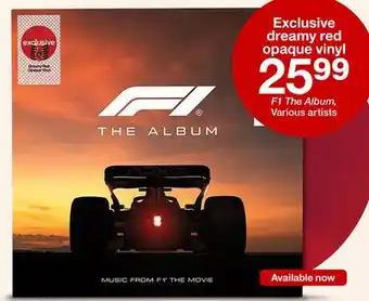 Target dreamy red opaque vinyl offer