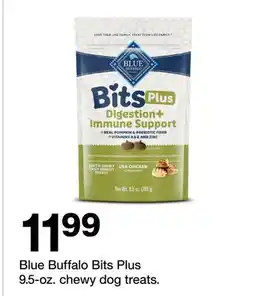 Target Blue Buffalo Bits Plus 9.5-oz. chewy dog treats offer