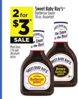 Dollar General Sweet Baby Ray's Barbecue Sauce offer