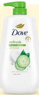 Target Dove 30.6-oz. body wash & lotion offer