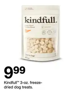 Target Kindfull 3-oz. freeze-dried dog treats offer
