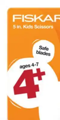 Target Fiskars 5 blunt Scissors offer