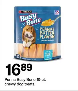 Target Purina Busy Bone 10-ct. chewy dog treats offer