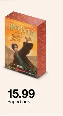 Target Harry Potter and The Deathly Hallows Paperback offer