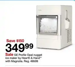 Target GE Profile Opal nugget ice maker by Hearth & Hand with Magnolia offer