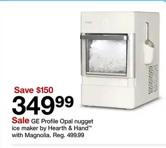 Target GE Profile Opal nugget ice maker by Hearth & Hand with Magnolia offer