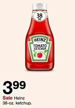 Target Heinz 38-oz. ketchup offer