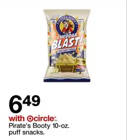 Target Pirate's Booty 10-oz. puff snacks offer