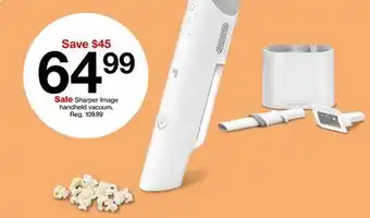 Target Sharper Image handheld vacuum offer