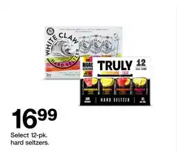 Target Select 12-pk. hard seltzers offer