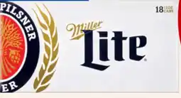 Target Miller 18-pk. Beer offer