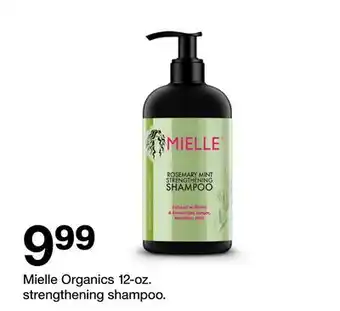 Target Mielle Organics 12-oz. strengthening shampoo offer