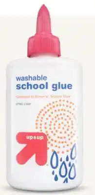 Target Up & up washable school glue offer