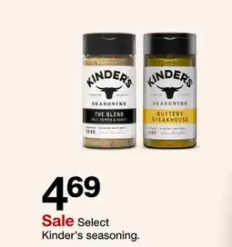 Target Kinder's seasoning offer