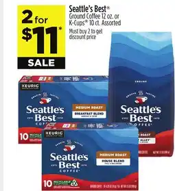 Dollar General Seattle's Best or K-Cups offer