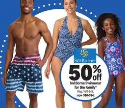 Meijer Sol Borne Swimwear for the Family offer