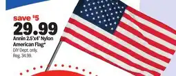 Meijer Annin 2.5' x4' Nylon American Flag offer