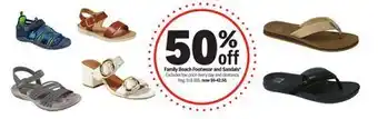 Meijer Family Beach Footwear and Sandals offer