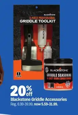 Meijer Blackstone Griddle Accessories offer