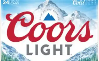 Target Coors 24-pk. beer offer