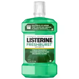Walgreens Antiseptic Mouthwash Freshburst offer