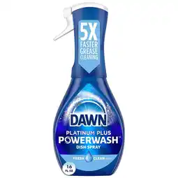 Walgreens Powerwash Spray, Dish Soap, Dishwashing Liquid Fresh offer