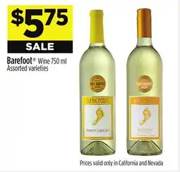 Dollar General Barefoot Wine offer