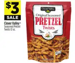 Dollar General Clover Valley Seasoned Pretzel Twists offer
