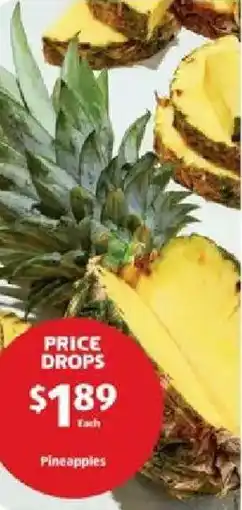 Aldi Pineapples offer