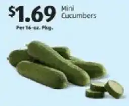 Aldi Mini cucumbers offer