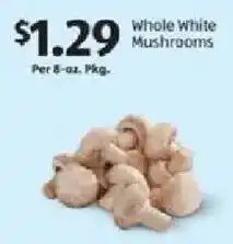 Aldi Whole white mushrooms offer