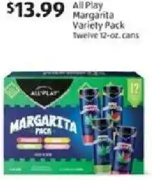 Aldi All Play margarita variety pack offer