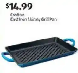 Aldi Cast iron skinny grill pan offer