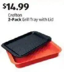 Aldi Crofton grill tray with lid offer