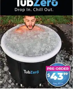 Showcase US PREORDER TubZero 2.5ft Tall Inflatable Ice Plunge Tub offer