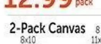 Hobby Lobby 2-Pack Canvas offer
