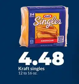 Hy-Vee Kraft singles offer