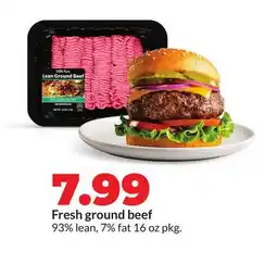 Hy-Vee Fresh ground beef offer