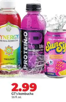 Hy-Vee GT's kombucha offer