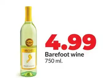 Hy-Vee Barefoot wine offer
