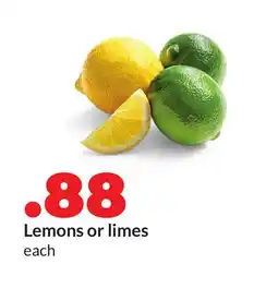 Hy-Vee Lemons or limes offer