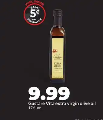 Hy-Vee Gustare Vita extra virgin olive oil offer