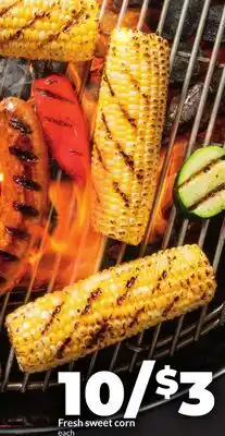 Hy-Vee Fresh sweet corn offer