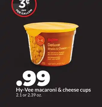 Hy-Vee Hy-Vee macaroni & cheese cups offer